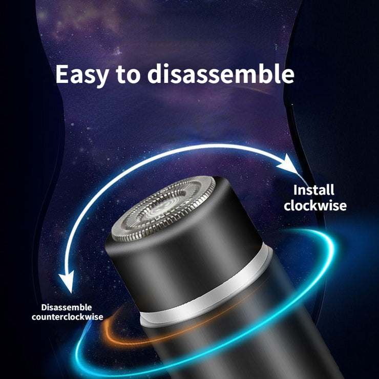 Ons scheerapparaat neem je gemakkelijk mee in je broek- of jaszak. Beste scheereffect.Met 0,1 millimeter dikte en RVS plaat. Verwijdert het haar vanaf de wortel.