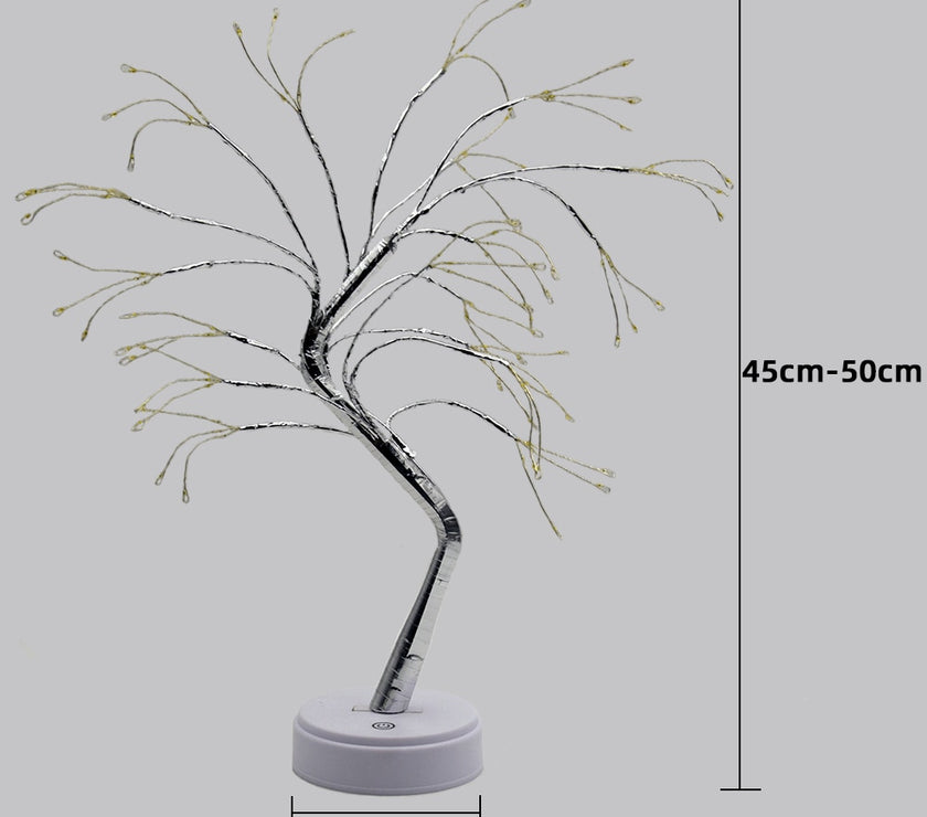 Deze charmante boom is met de hand gemaakt tot in de perfectie en zal een vleugje sereniteit toevoegen aan uw ruimte.