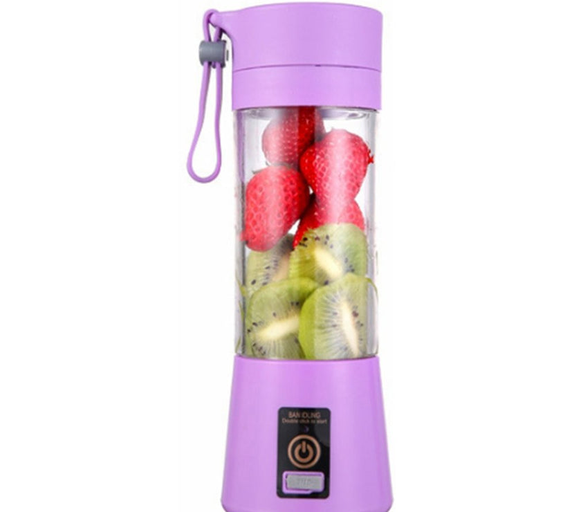 Draagbare mini elektrische usb mixer elektrische fruitpers machine, smoothie blender mini keukenmachine persoonlijke blender cup sap blenders Draagbare groothandel, draagbare blender mini 380 ml, kleine blender draagbare citruspers