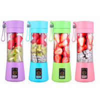 Draagbare mini elektrische usb mixer elektrische fruitpers machine, smoothie blender mini keukenmachine persoonlijke blender cup sap blenders Draagbare groothandel, draagbare blender mini 380 ml, kleine blender draagbare citruspers