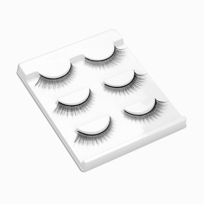 SHIDISHANGPIN 3/5/16 Pairs Natural Long False Eyelashes Dramatic Fluffy 3D Mink Lashes Wispy Wholesale Eye Lashes Thick Soft